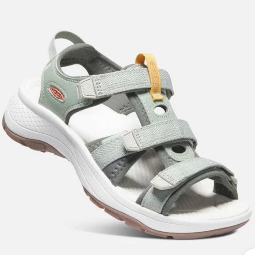 Keen Astoria West Open Toe Sandal - Desert Sage Castor Grey
